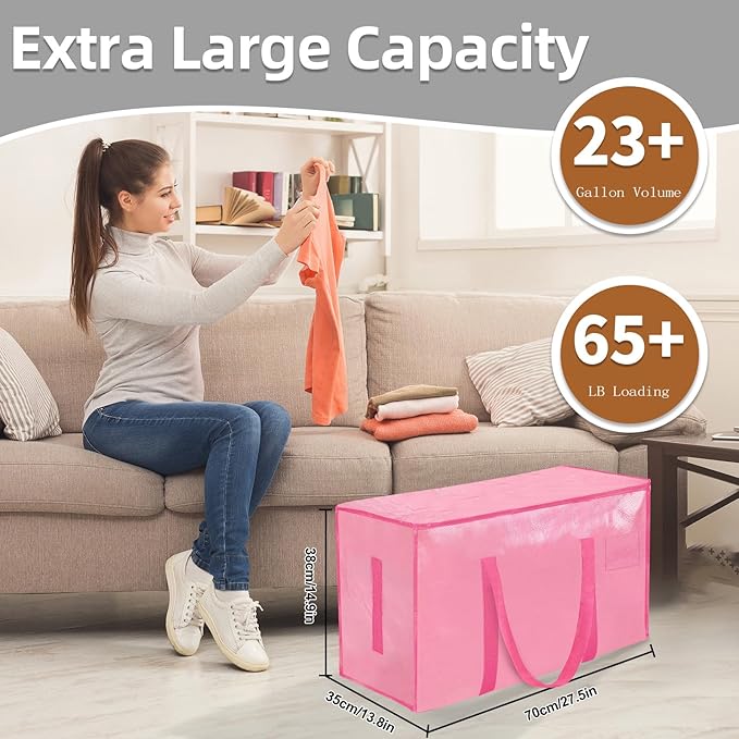 6 Pack-Extra Large Heavy Duty Moving Bags - Image 3