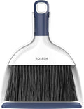 Mini Broom and Dustpan Set for Cleaning, Compact Desktop Dustpan by ROSEOK