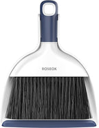 Mini Broom and Dustpan Set for Cleaning, Compact Desktop Dustpan by ROSEOK