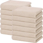Homaxy 100% Cotton Waffle Weave Kitchen Dish Towels, Ultra Soft Absorbent Quick by Homaxy