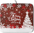 Happy New Year Red Dish Drying Mat by Sweetshow