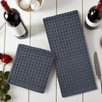 Jacquotha Waffle Hand Towels for Bathroom 2-Piece – Cotton Quick Dry Lint Free - Image 7