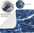 Super Absorbent Dish Drying Mat, Microfiber Fast-Drying Dish Mat, Kitchen Dish - Image 2