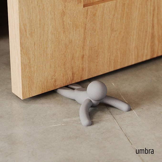 Umbra Buddy Door Stop, Heavy-Duty and Flexible, Soft-Touch Finish, Protects - Image 2