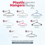 Neaties Heavy Duty Clothes Hangers 100+ Pack – Made in The USA – 8lb Capacity - Image 7