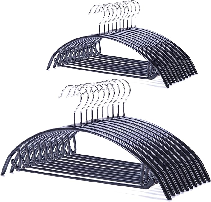Nature Smile Non Slip PVC Coating Sweater Hangers, Dress Suit Coat Hangers by NatureSmile
