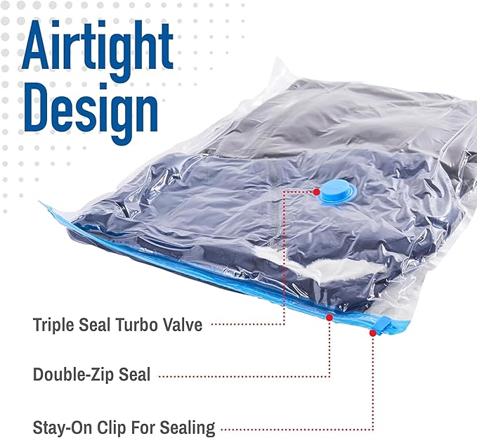 12 Pack Variety Vacuum Storage Bags - Image 5