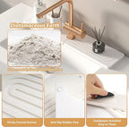 Kitchen Sink Faucet Mat, Diatomaceous Earth Quick Dry Sink Splashback Drying Mat - Image 2