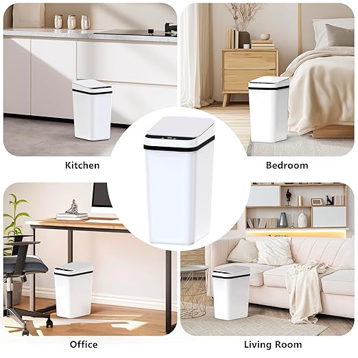 3Pack Bathroom Small Trash Can - Image 7