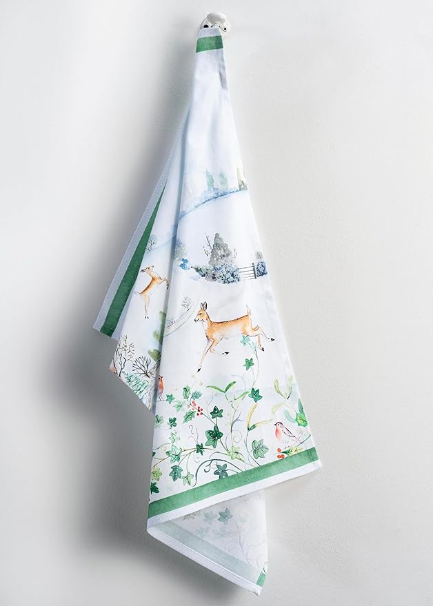 Maison d'Hermine Kitchen Towels Set of 3 100% Cotton 27.50" x 20" Reusable - Image 7