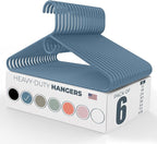 Neaties Heavy Duty Clothes Hangers 6 Pack – Made in The USA – 8lb Capacity by NeatiesHangers