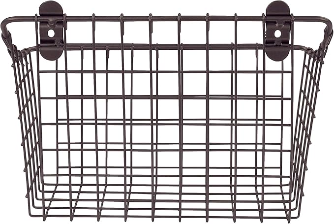 Spectrum Diversified Vintage Wall Mount Storage Basket - Image 6
