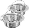 MR.SIGA Kitchen Sink Strainer, Stainless Steel Sink Drain Strainer, Dishwasher by MRSIGA