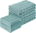 Microfiber Kitchen Towels and Dishcloths Set, 26 X 18 Inch and 12 X 12 Inch by Puomue