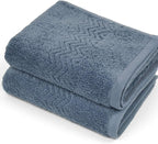 Cleanbear 100% Cotton Hand Towels, Highly Absorbent, 13 x 28 Inches by Cleanbear