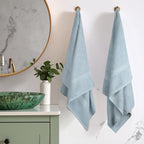 SUPERIOR Egyptian Cotton Pile Bath Towel Set of 2, Ultra Soft Luxury Towels - Image 2