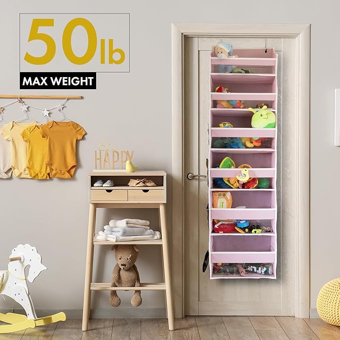 HOMELUX THEORY UPGRADED 6 Tiers Over The Door Organizer Hanging - Image 9