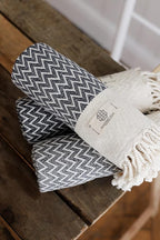 Madamelique Exclusive Hand Towels Set of 2-18 x 40 Inches - Image 6