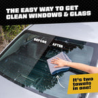 Chemical Guys Clean Stroke Dual-Sided Microfiber Glass Towels - Image 6