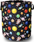 Funny Astronaut Laundry Basket Foldable by SELIONLIKN
