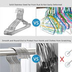 Fayleeko Wire Coat Hangers - Image 2