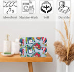 Christmas Ugly Sweater Hand Towel Set of 2, Childish Christmas Holiday Sweater - Image 5