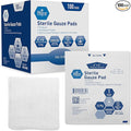 MED PRIDE Sterile Gauze Dressing Pads Individually Wrapped, Nonstick 12-Ply by MEDPRIDE