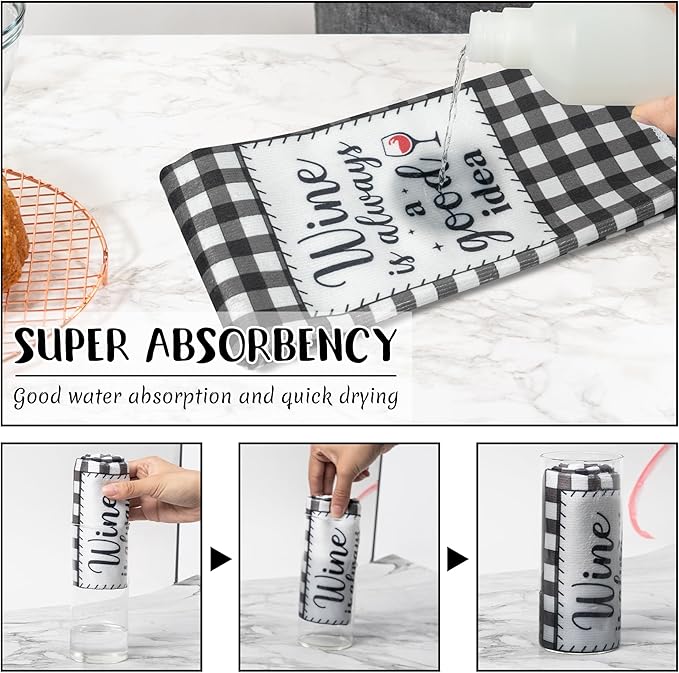 R HORSE Funny Kitchen Dish Towels - Image 4