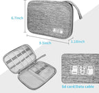 Electronics Organizer Travel Case, Electronic Accessories Storage Bag, Travel - Image 4