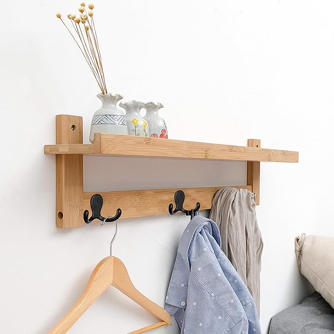 IBosins 16 Pack Heavy Duty Double Prong Coat Hooks Wall Mounted - Image 6