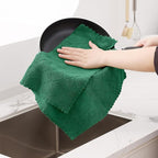 Homaxy 12 Pack Dish Towels for Kitchen, Super Soft and Absorbent Coral Velvet - Image 3