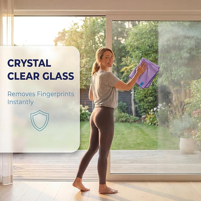 Pure-Sky Microfusion Window Thickened Magic Cleaning Cloth - Image 5