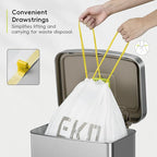 EKO 21 Gallon / 50-90 Liter, Extra-Strong Unscented Garbage Bags, Easy-Dispense - Image 4