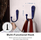 15-Pack Coat Hooks with 30 Screws | Heavy Duty Wall Mounted - Image 7