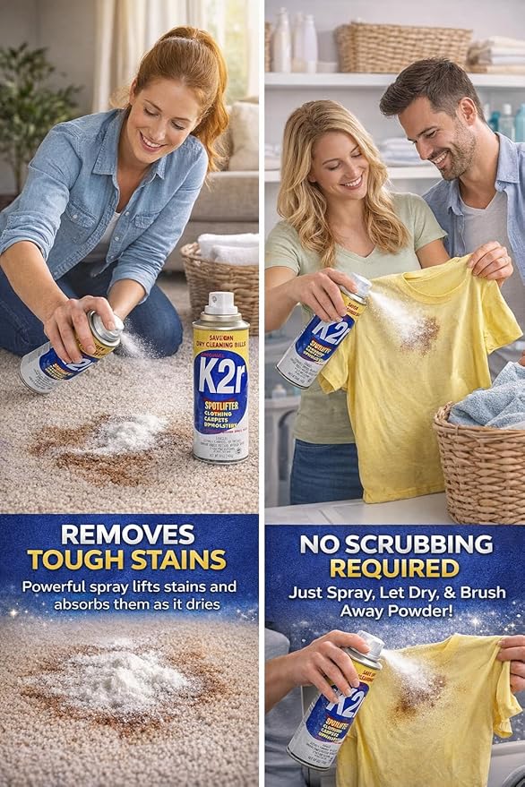 K2R SpotLifter Spot Remover Spray – Quick-Drying Stain Remover - Image 3