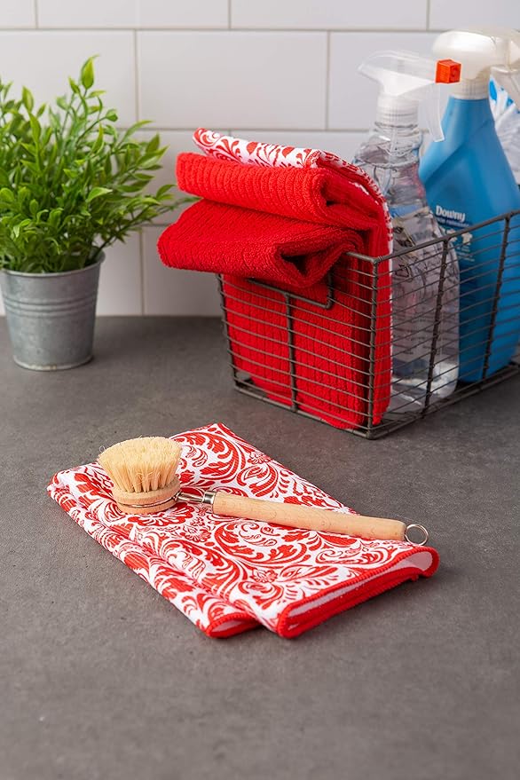 DII Cleaning Collection Multi-Purpose Microfiber, Dishtowel Set - Image 5