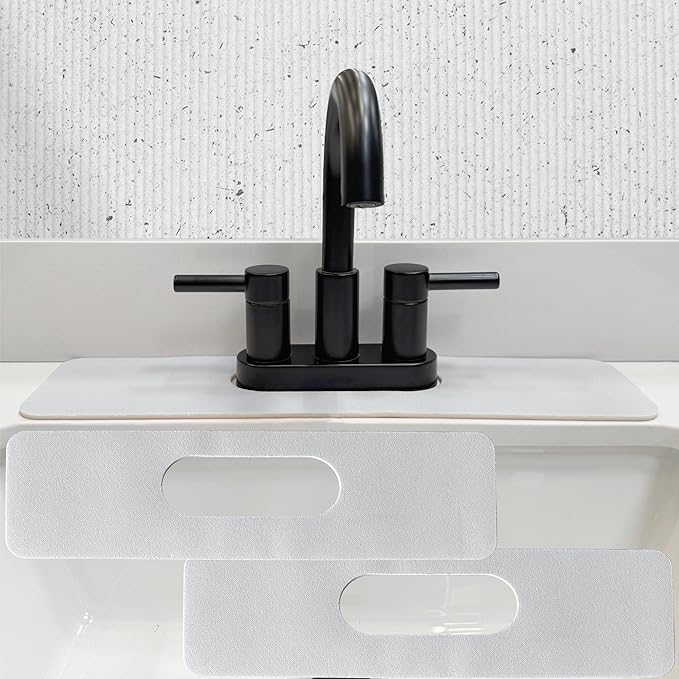 Faucet Mat Bathroom Sink Oval-Hole : AHA HOMEWARE Diatomite Rubber Bathroom by AHAHOMEWARE