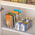 Vtopmart 4 Pack Food Storage Organizer Bins, Cabinet Organization and Storage - Image 6