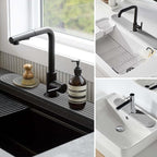 Stone Faucet Mat for Kitchen Sink – Diatomite Fast-Drying Stone Tray, Faucet - Image 6