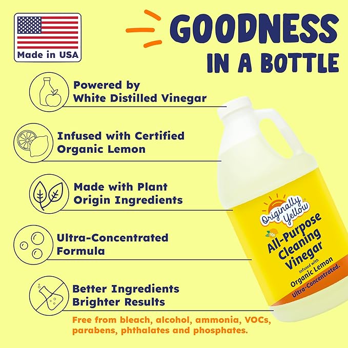 Originally Yellow Lemon White Vinegar - Image 2