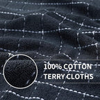 Homaxy 100% Cotton Terry Kitchen Towels, Checkered Designed, Soft and Super - Image 2