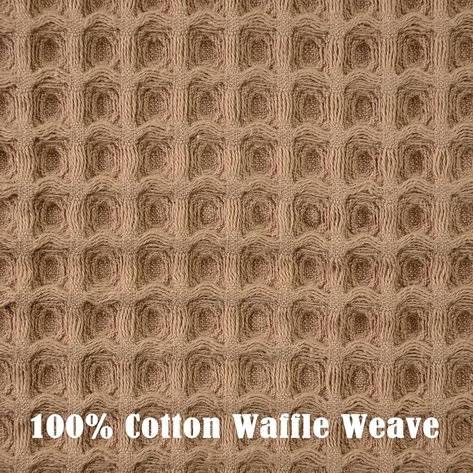 Jacquotha Waffle Bathroom Hand Towels 5-Piece – Cotton, Lightweight, Lint Free - Image 4