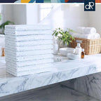 DecorRack 10 Pack 100% Cotton Wash Cloth, Luxurious Soft, 12 x 12 inch Ultra - Image 5