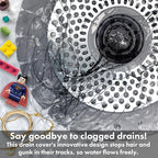 Shower Drain Hair Catcher/Bathtub Shower Drain Hair Trap/Strainer Stainless - Image 2