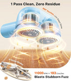 TORRAS Dual-Head Fabric Shaver, Longest Durability & 50ml Large Capacity - Image 4