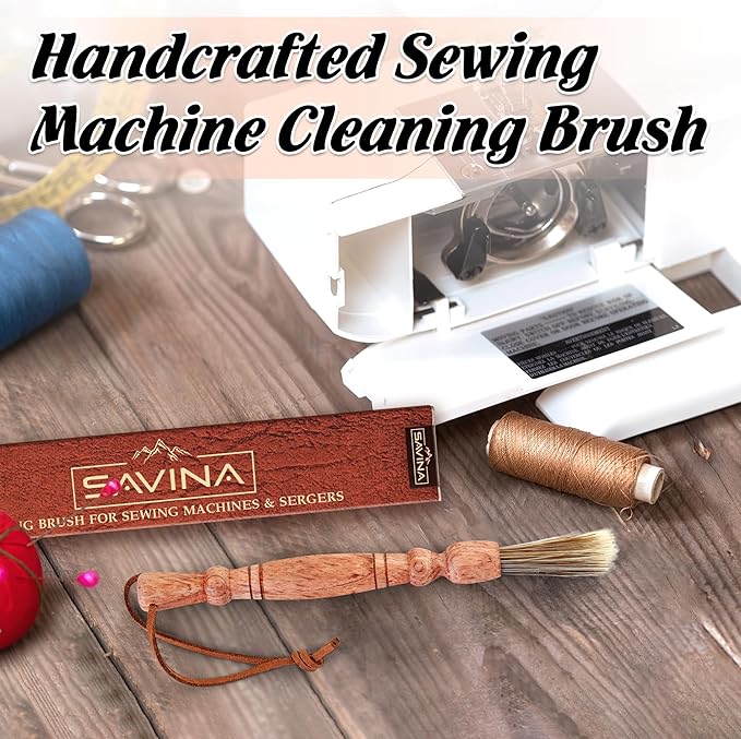 Savina Cleaning Brush for Sewing Machine & Sergers - Image 6