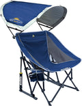 GCI Outdoor Pod Rocker Outdoor Rocking Chair with SunShade Canopy by GCIOUTDOOR