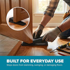 Strongest Home Heavy Duty Door Stop Wedge Made of Premium Quality Zinc and - Image 4
