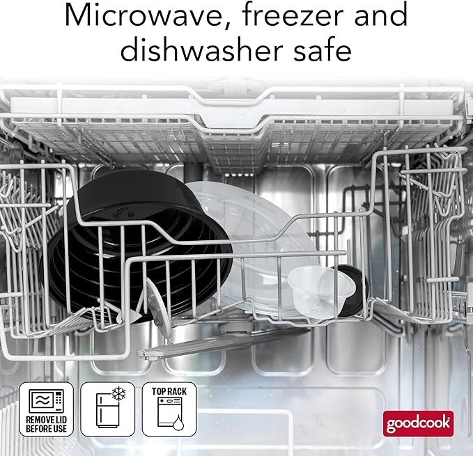 GoodCook 4-Cup Meal Prep Bowls Set - Image 7