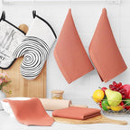 Homaxy 100% Cotton Waffle Weave Kitchen Dish Cloths, Ultra Soft Absorbent Quick - Image 6